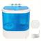 TEMU Portable Washing Machine, Mini Washing Machine, Twin Tub 13 Lbs Capacity, Mini Portable Washer Dryer Combo With 5 Ft Inlet Hose, For Laundry, Apartment, Dorm, Rv, College