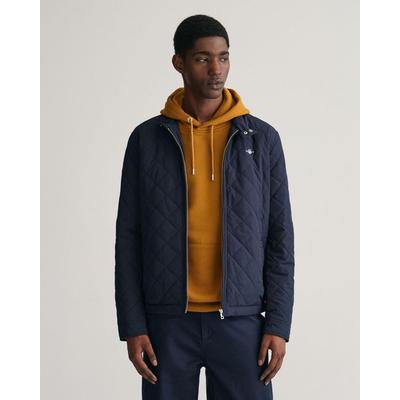 Quilted Windcheater Jacket Size: M - Blue - Gant Jackets