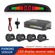 Sensore di parcheggio LED Parktronic per auto con 4 sensori Sistema di rilevamento radar di