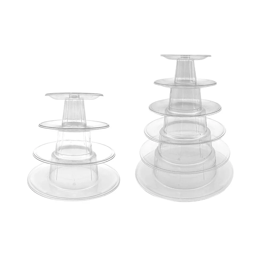 4/6 Ebenen Hochzeits feier Dessert steht Macaron Cupcakes Display Tablett Racks Tischplatte Fondant Kuchen halter für den Haushalt