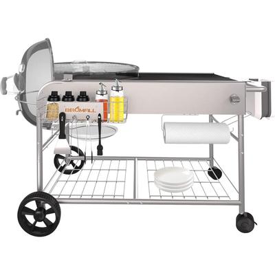 Gftime - Grillständerwagen, Grillwagen für Weber 47cm & 57cm Original Kettle, Premium, Master