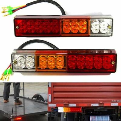 Odipie - Stück 12 v LED-Anhängerleuchten, universelle LED-Rückleuchten, 20 LED-Rückfahrleuchten, Image