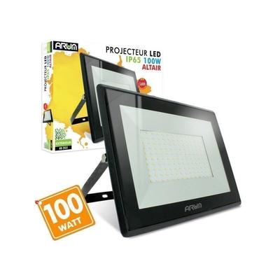 Arum Lighting - 100 w 9000 Lumen IP66 LED-Flutlicht mit hoher Helligkeit Farbtemperatur: 4000K Image