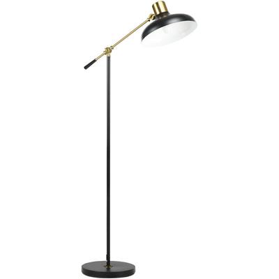 Stehlampe, Höhenverstellbarer Standlampe, 40 w schwenkbar Stehleuchte, Bogenlampe, Leselampe mit