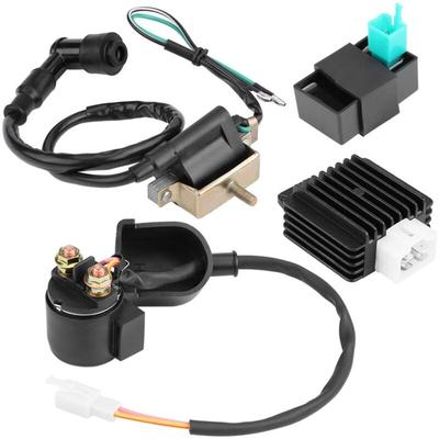 Ej.life - Zündspule cdi Box Regler Gleichrichter 4-stück Zündungen kit für 110CC 125CC 140CC Trail Image