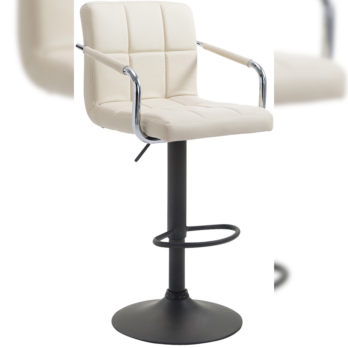 CLP Barhocker Lucy V2 creme/schwarz Image