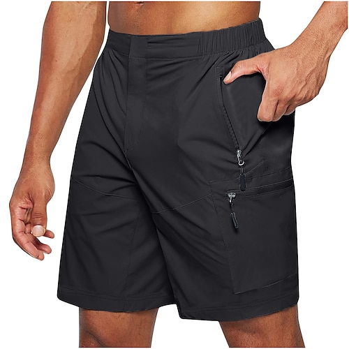 Herren Militär Sommer Außen Ripstop Schnelltrocknend Multi Pocket Leicht Schwarz Grün M L XL 2XL 3XL Image