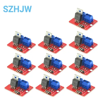 1/5/10Pcs 0-24V Top Mosfet Button IRF520 MOS Driver Module For Arduino MCU ARM Raspberry pi