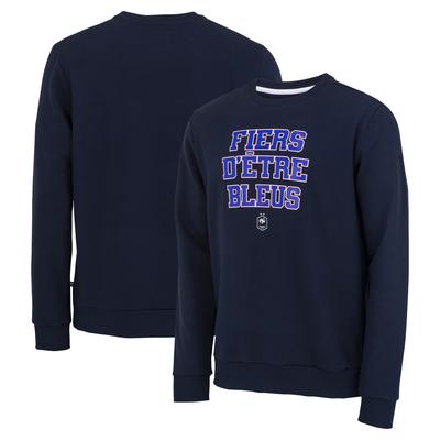 France Proud To Be Blue Made in France Sweatshirt – Marineblau – Unisex Image