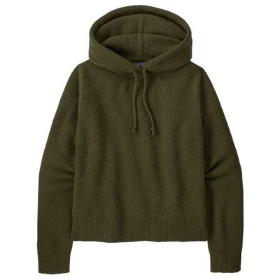 Patagonia - Women's Rec. Wool-Blend Hooded Pullover Sweater - Hoodie Gr M oliv Image