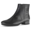 Stiefelette GABOR "Pisa", Damen, Gr. 44, schwarz, Nappaleder, unifarben, klassisch, Schuhe, Blockabsatz, Businessschuh, Komfortschuh mit bequemem Absatz