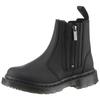 Chelseaboots DR. MARTENS "2976 Alyson", Damen, Gr. 39, schwarz, Leder, unifarben, klassisch, Schuhe, Chunky Boots, Plateau Schuh, Boots mit Blockabsatz
