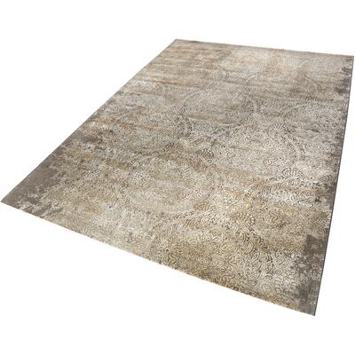 Teppich WECON HOME "Baroque Vintage", grau (grau, beige), B:120cm H:12mm L:170cm, Kunstfaser, Teppiche, Wohnzimmer Image