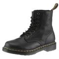 Schnürstiefel DR. MARTENS "8 Eye Boot 1460 Pascal AMBASSADOR", Herren, Gr. 43, schwarz schwarz ambassador, Leder, unifarben, klassisch, Schuhe, Plateaustiefel, Schnürboots mit Lederinnensohle