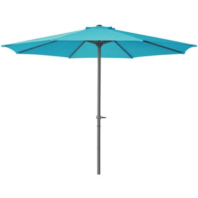 Sonnenschirm Sofia petrol ø 300 cm Blau Kurbelschirm Gartenschirm - Trendline Image