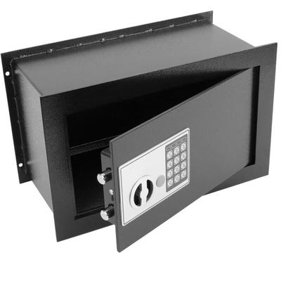 Primematik - Versenkt Wandtresor Stahl Elektronischer Code Mauertresor Möbeltresor 40x20x25cm Image