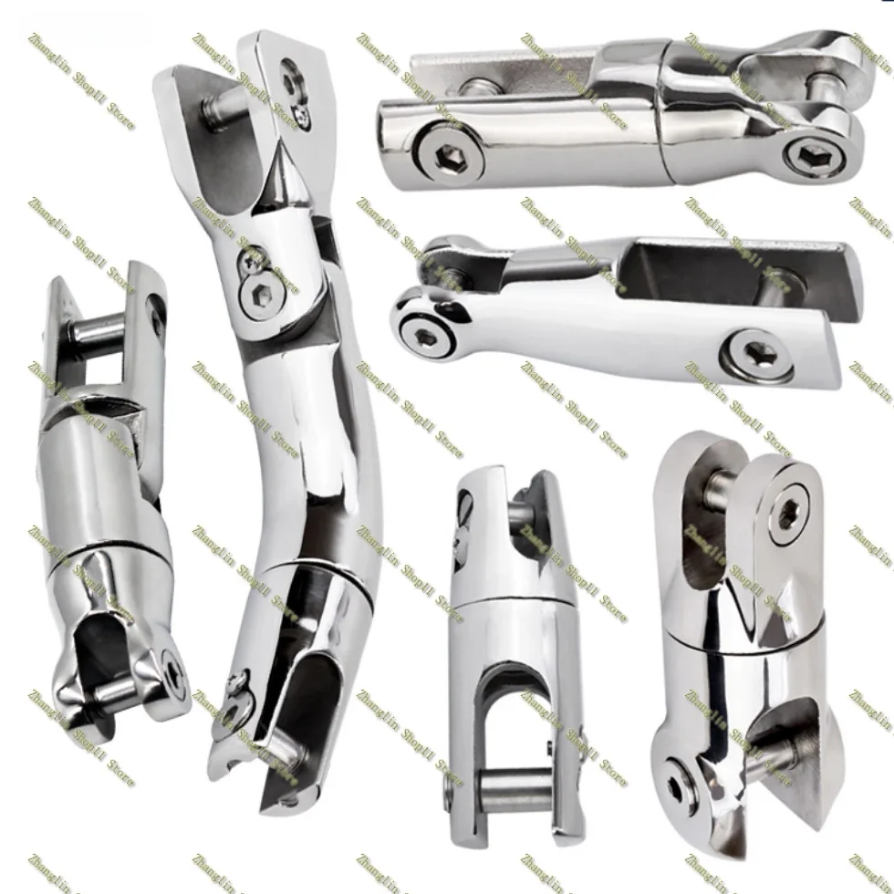 Bootsanker-Drehverbinder, 316 Edelstahl, drehbarer Ankerverbinder, Ankerzubehör für Boote, 6 mm–8 mm, 8 mm–10 mm Kette
