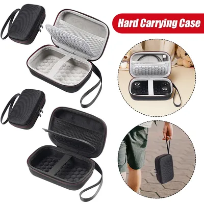Wasserdichte Aufbewahrung tasche schwarz stoß feste Handheld-Spiele konsole für anber nic rg cube Image