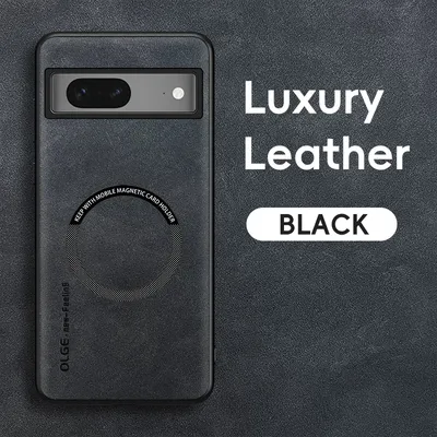 Magnetische Retro-Leder-Soft-Hülle für Google Pixel 7 Pro 7A Pixel 7 Pro Google 7A Wireless Charging Phone Case Cover