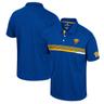 Men's Colosseum Royal Pitt Panthers No Problemo Polo