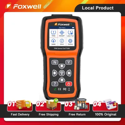 Foxwell T1000 TPMS Relearn Activation Tire Pressure Monitoring Sensor Programming Car TPMS Reset