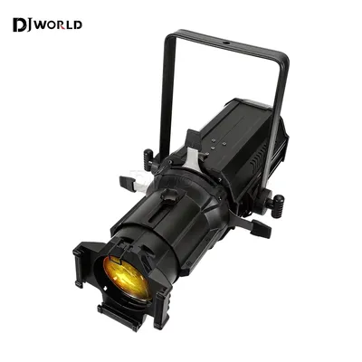 LED 250W Profile Leko Spotlight RGBW 4in1 Manual Cutting Stage Lighting Theater Wedding Catwalk