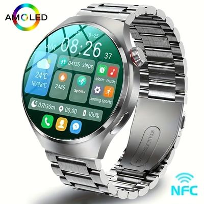 TEMU 2024 New Amoled Smart Watch With Wireless Make Or Answer Call, Full Touch Hd Screen Ai Voice Wireless Call Smartwatch, Sport Smartwatch For Men, Fitness Smart Watch For Lphone/android