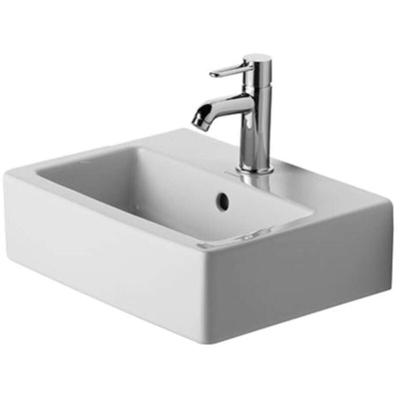 Vero - Handwaschbecken 45x35 cm, 1 Hahnloch, Alpinweiß 0704450000 - Duravit