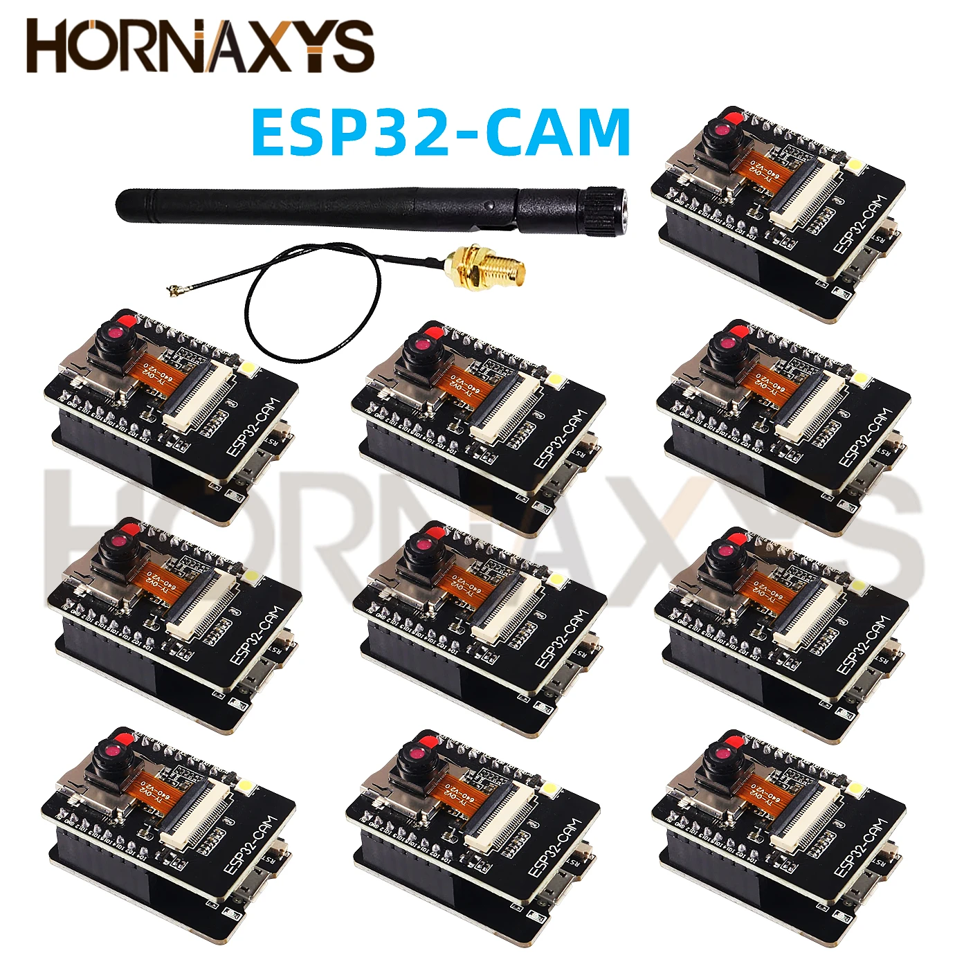 1-10PCS/ESP32-CAM ESP32-CAM-MB MICRO USB Seriell zu WiFi ESP32 CAM Entwicklung Bord CH340 CH340G 5V Bluetooth + OV2640 Kamera Neue Image