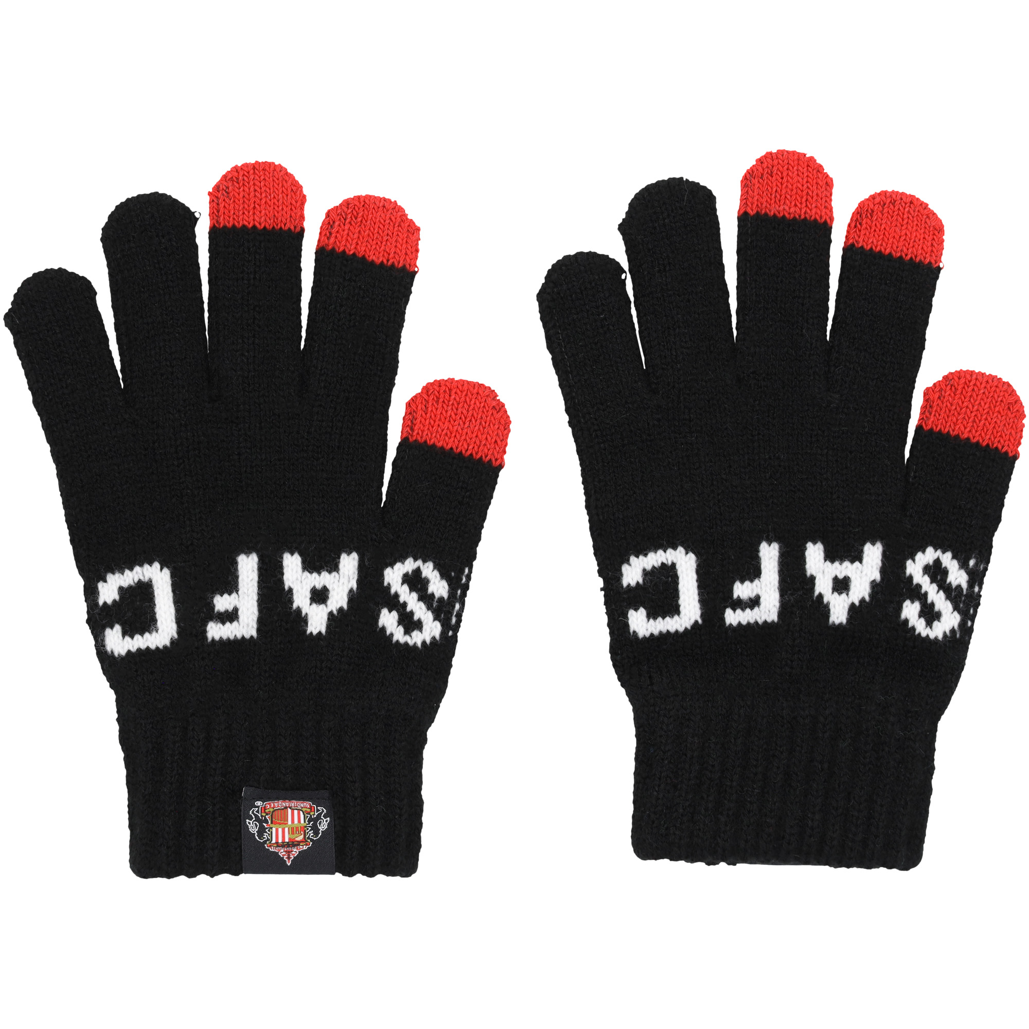 Sunderland Touchscreen-Handschuhe – Schwarz – Kinder Image