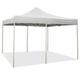 Gazebo richiudibile pieghevole 3 x 6 Bianco ricoperto in pvc impermeabile