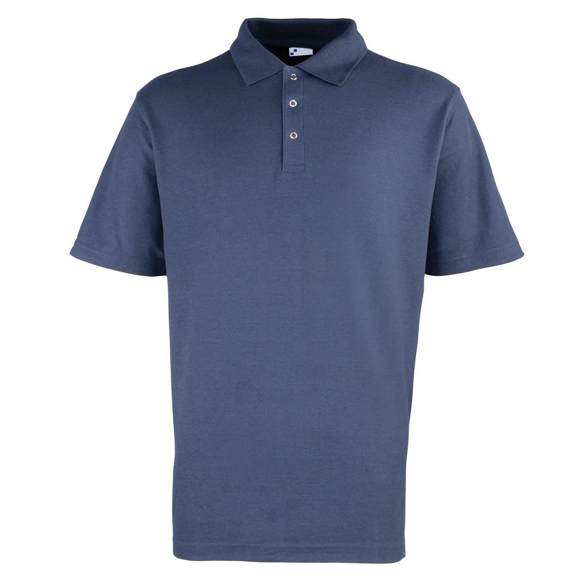 Premier - Poloshirt Nietenfront für Herren (Marineblau) Image