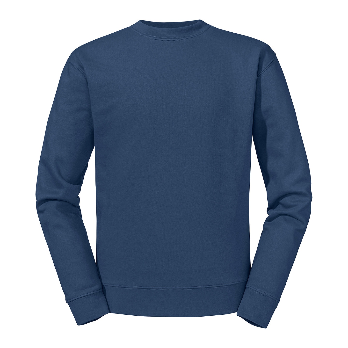 Russell - Sweatshirt für Herren angesetzte Ärmel (Indigoblau) Image