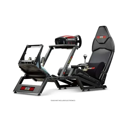 Racing Simulator Cockpit. Formula and GT racing simulator cockpit compatible with Thrustmaster,