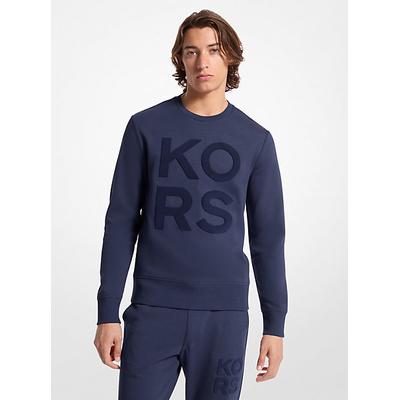 Michael Kors KORS Cotton Blend Sweatshirt Blue XL