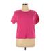 J.Crew Factory Store Active T-Shirt: Pink Activewear - Women's Size X-Large