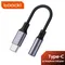 Toocki tipo C a 3.5mm Jack per auricolari AUX cavo USB C adattatore per cuffie cavo Audio Jack 3.5