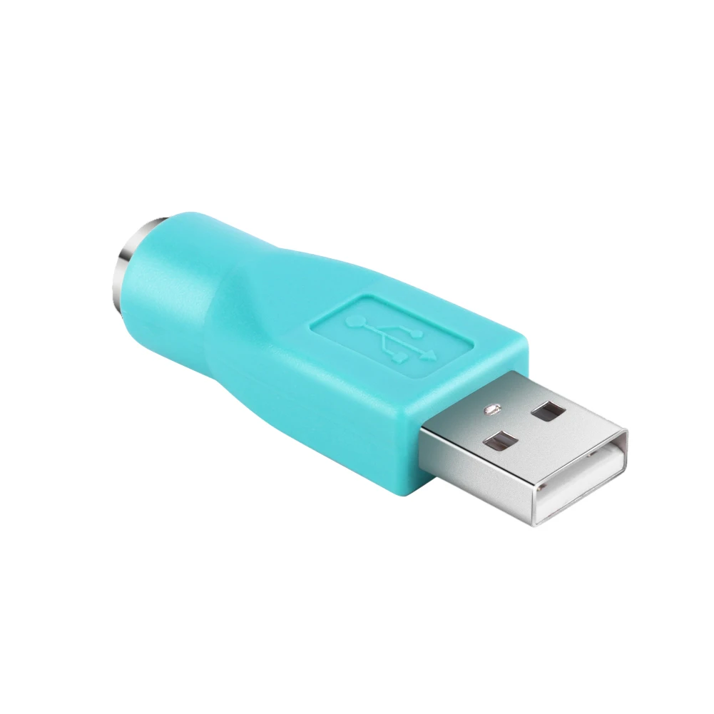 Ps/2 Buchse zu USB-Stecker Adapter Konverter Anschluss für Tastatur Maus Image