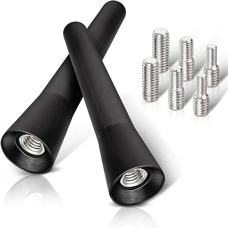 Autoradio-Antenne zur Dachmontage, 6,5 cm, Universalschraube, Auto-Mini-Fixierer, Außenempfangsausrüstung, FM AM DAB, dekorative Außenantenne Image