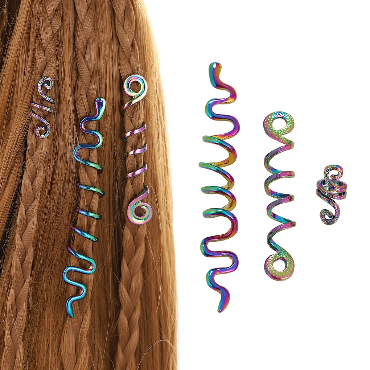 Retro ethnischen Stil rotierende Spirale Haarnadel scheibe irische Haarschmuck Image