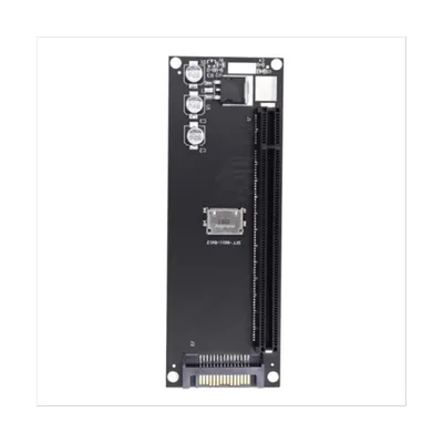 PCIE zu SFF-8611 Adapter,Oculink SFF-8611 zu PCI PCI-Express 16x 4x Adapter mit Sata Power Port für Image