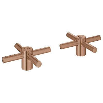 Grohe Kreuzgriffe Atrio 14215 1 Paar warm sunset gebürstet, 14215DL0 14215DL0 Image