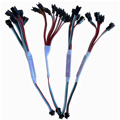 Mini TTL Signal Amplifier LED Repeater 3Pin 1 TO 4/8 for WS2812B WS2811 SK6812 Addressable RGBIC