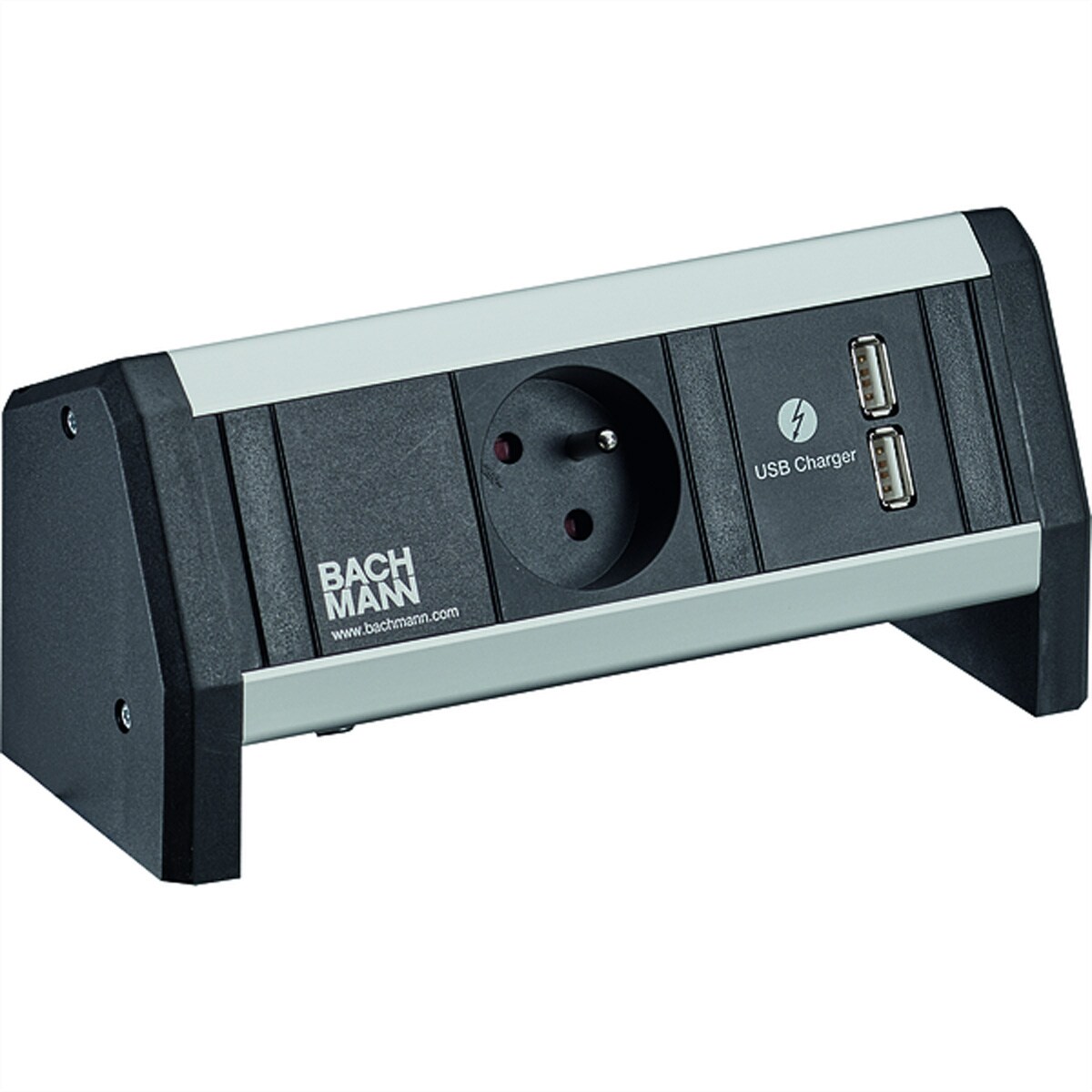 BACHMANN DESK 1xUTE 1xUSB Charger Strom GST18 Image