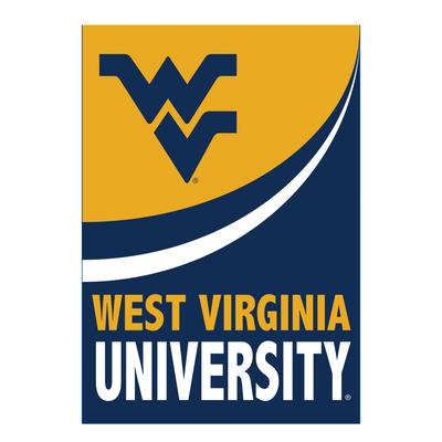 West Virginia University Burlap Flag Garden Size