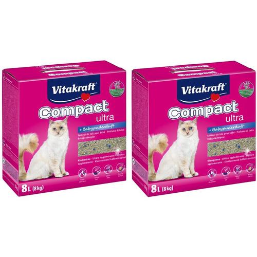 Katzenstreu Compact ultra Plus - 16 kg - Vitakraft