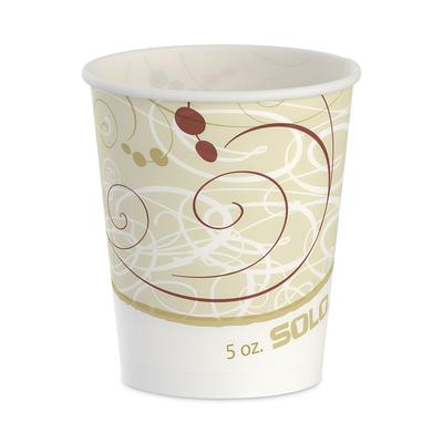 Solo Inc. R53SYMPK Paper Water Cups, Waxed, 5oz, 100/Pack - Pack of 100