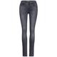 Street One Jeans "York" Damen steel grey net wash, Gr. 26-32, Baumwolle, Slim Fit, Jeanshose, Mid Waist mit Leg, Knopf und Reißverschluss, 5 Pocket, Baumwollmix Stretchanteil