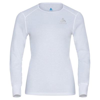 Odlo - Women's BL Top Crew Neck L/S Active Warm Eco - Kunstfaserunterwäsche Gr XXL weiß/grau Image