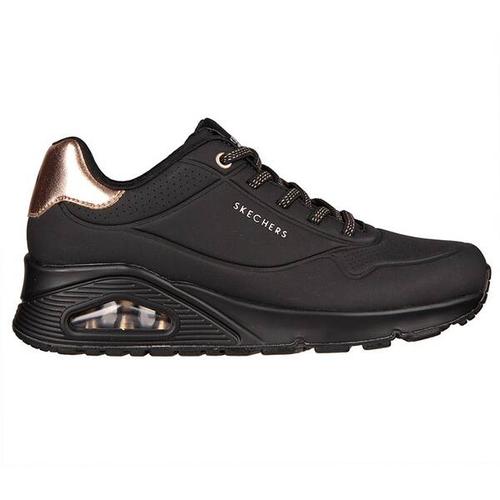 SKECHERS Damen Freizeitschuhe UNO-SHIMMER AWAY, Größe 38 in Schwarz